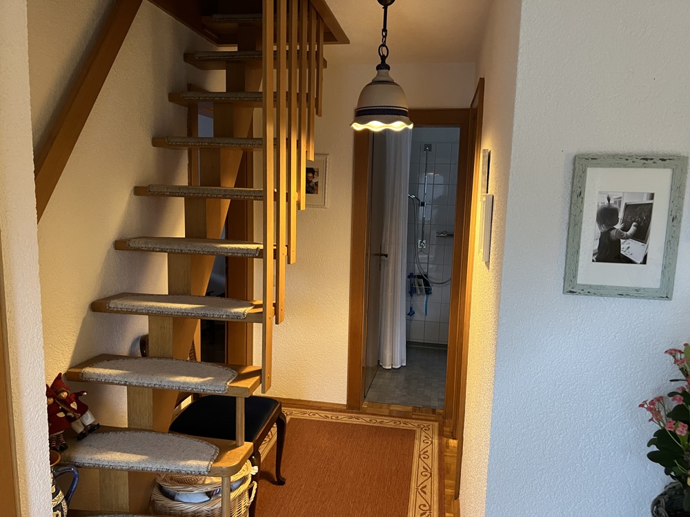 Treppe zum Dachboden