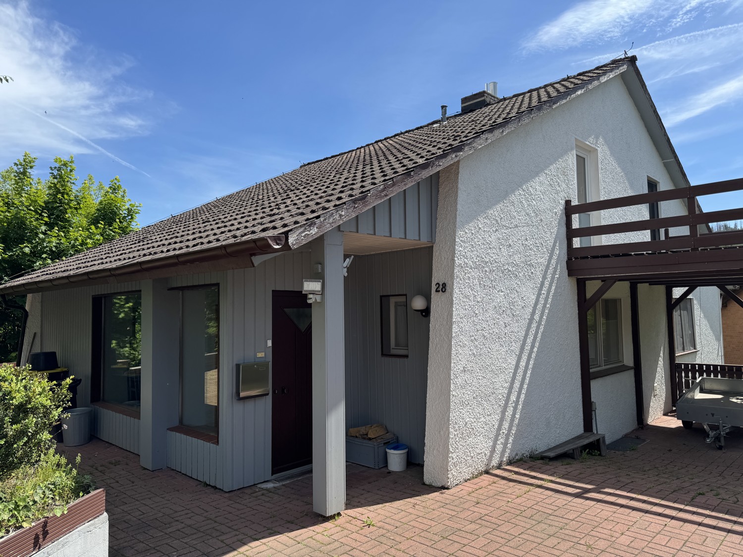 Die Natur als Nachbar - Einfamilienhaus mit Einliegerwohnung in idyllischer Lage von Lerbach