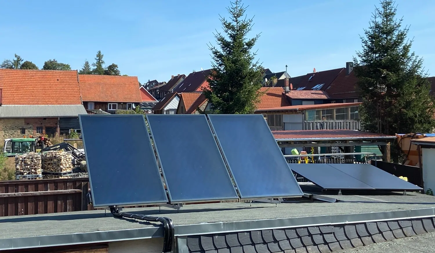 Solaranlage für WW