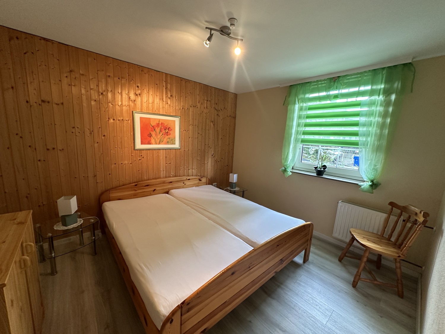 Schlafzimmer Ferienwohnung EG