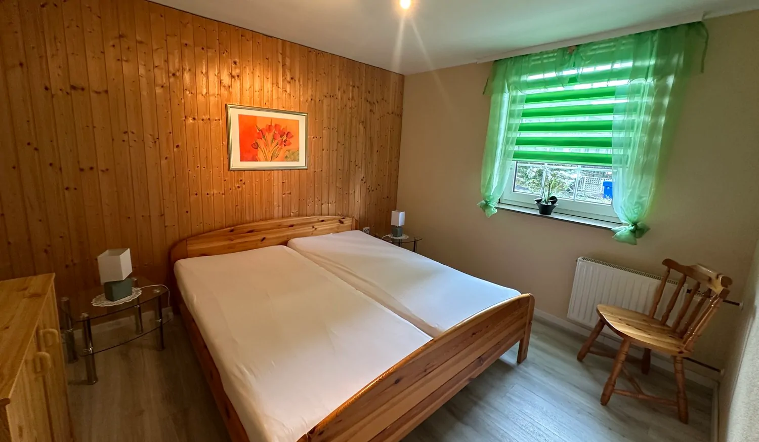 Schlafzimmer Ferienwohnung EG