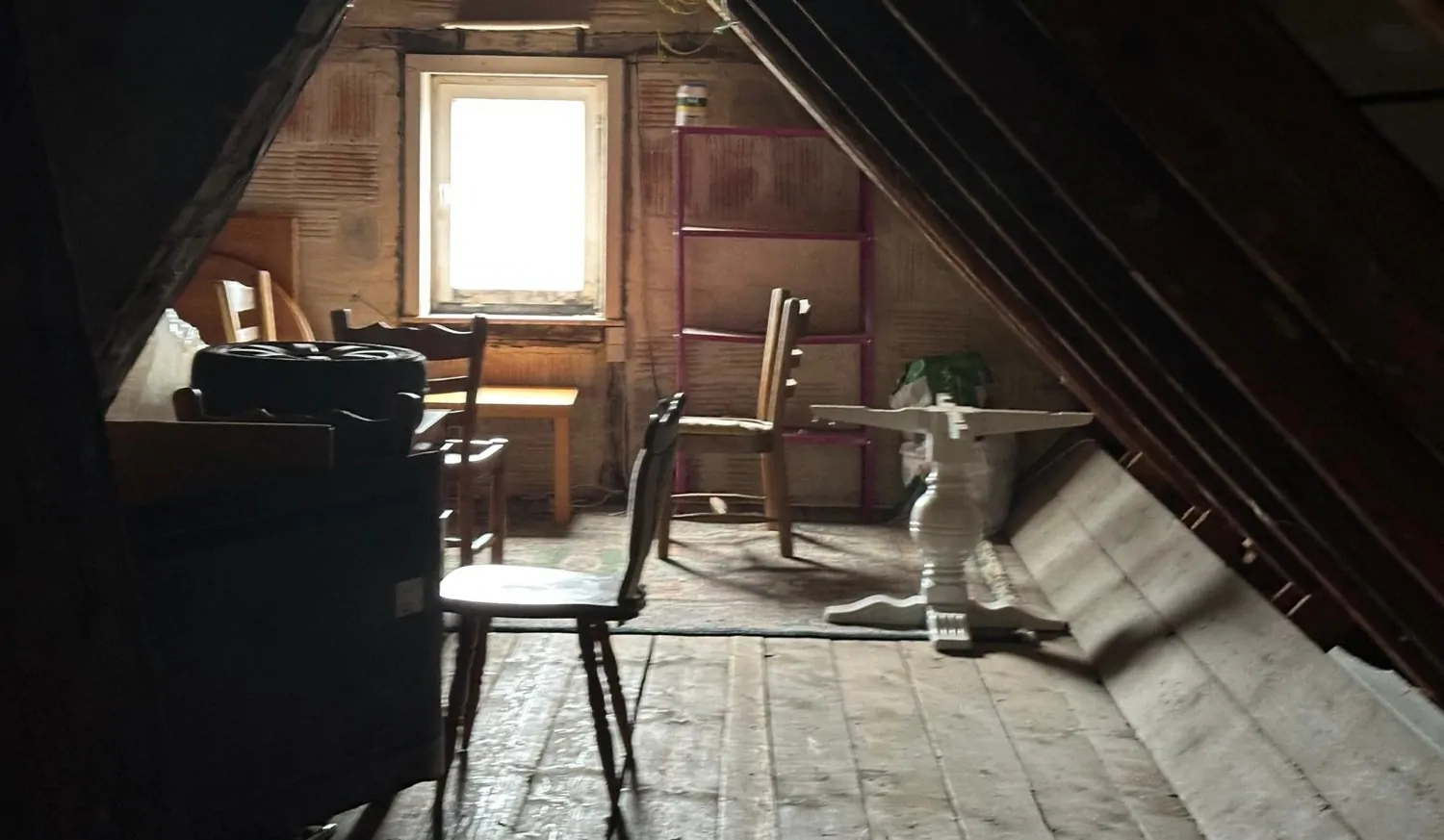 Dachboden mit Harzer Doppeldach