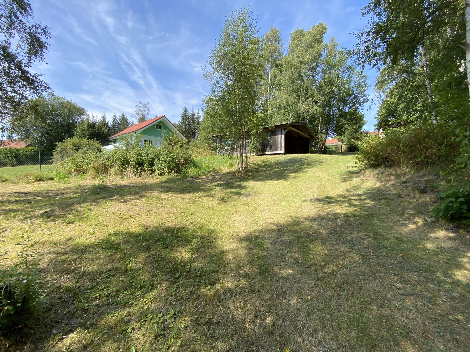 Auffahrt Carport