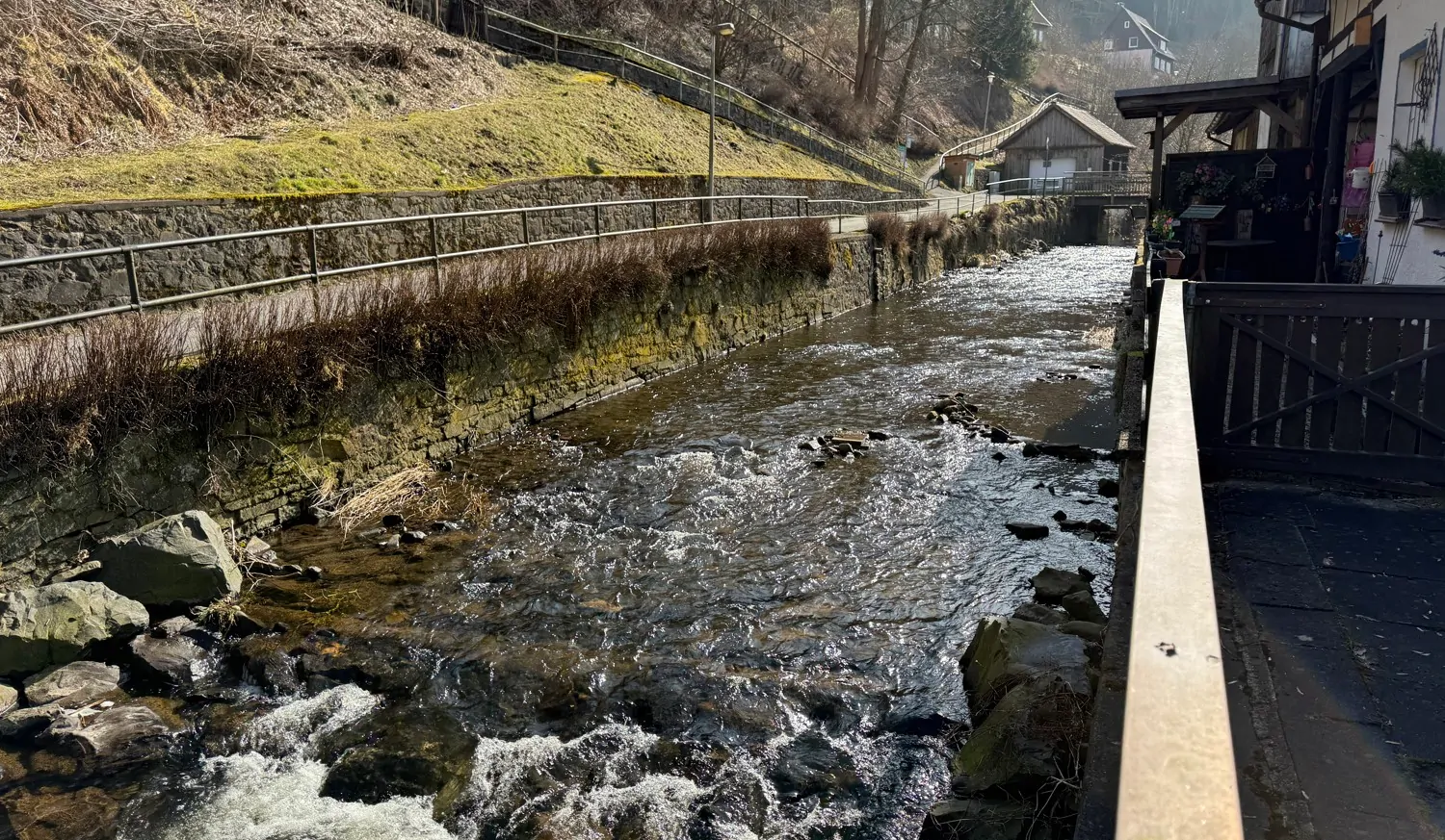 Blich von der Terrasse
