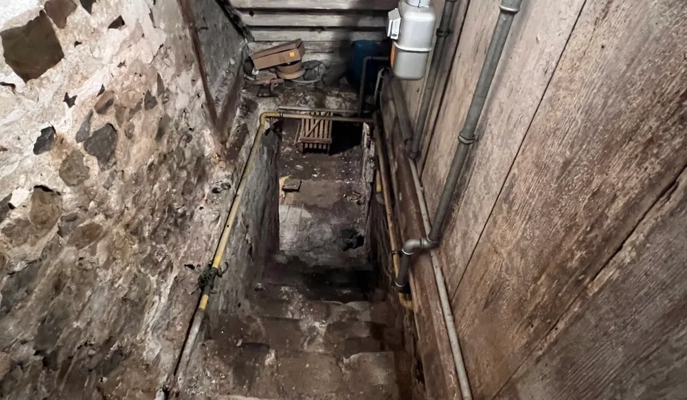 Treppe zum Gewölbekeller