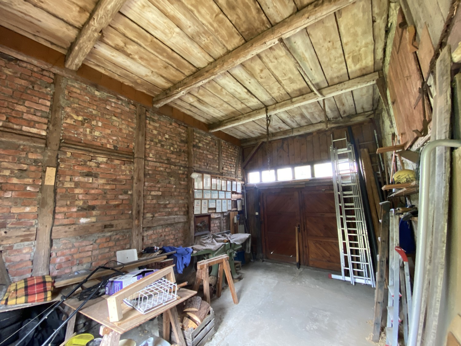 Garage am Haupthaus