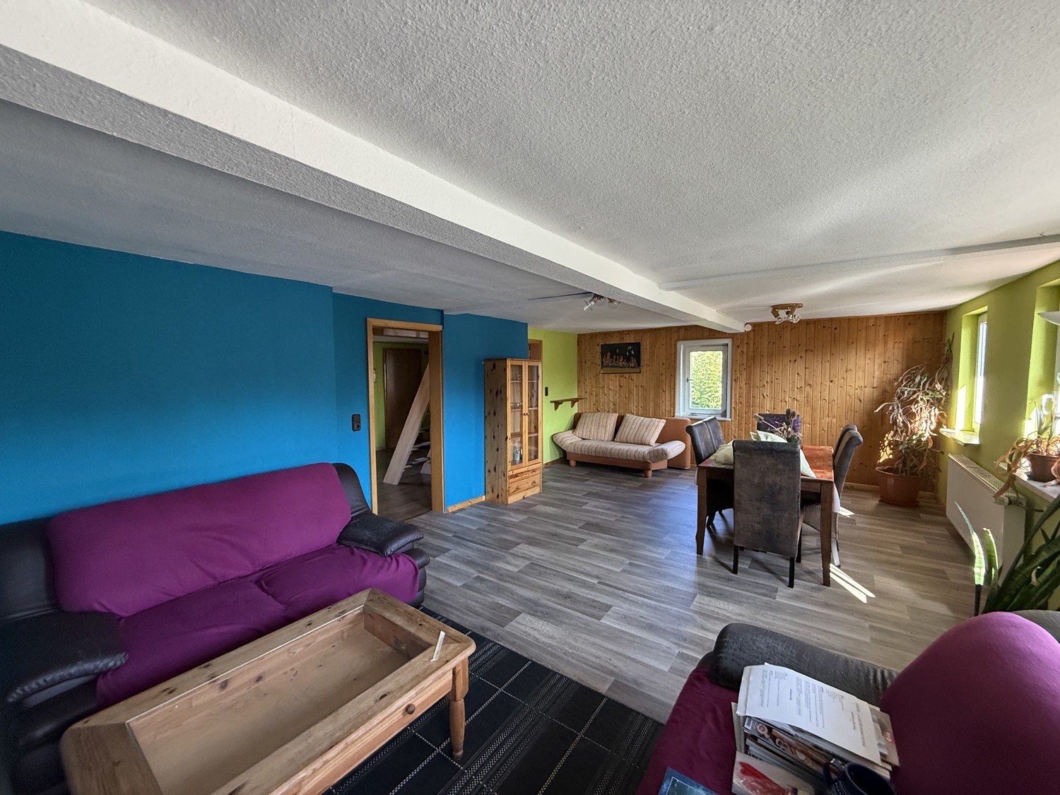 Wohn- Esszimmer DG