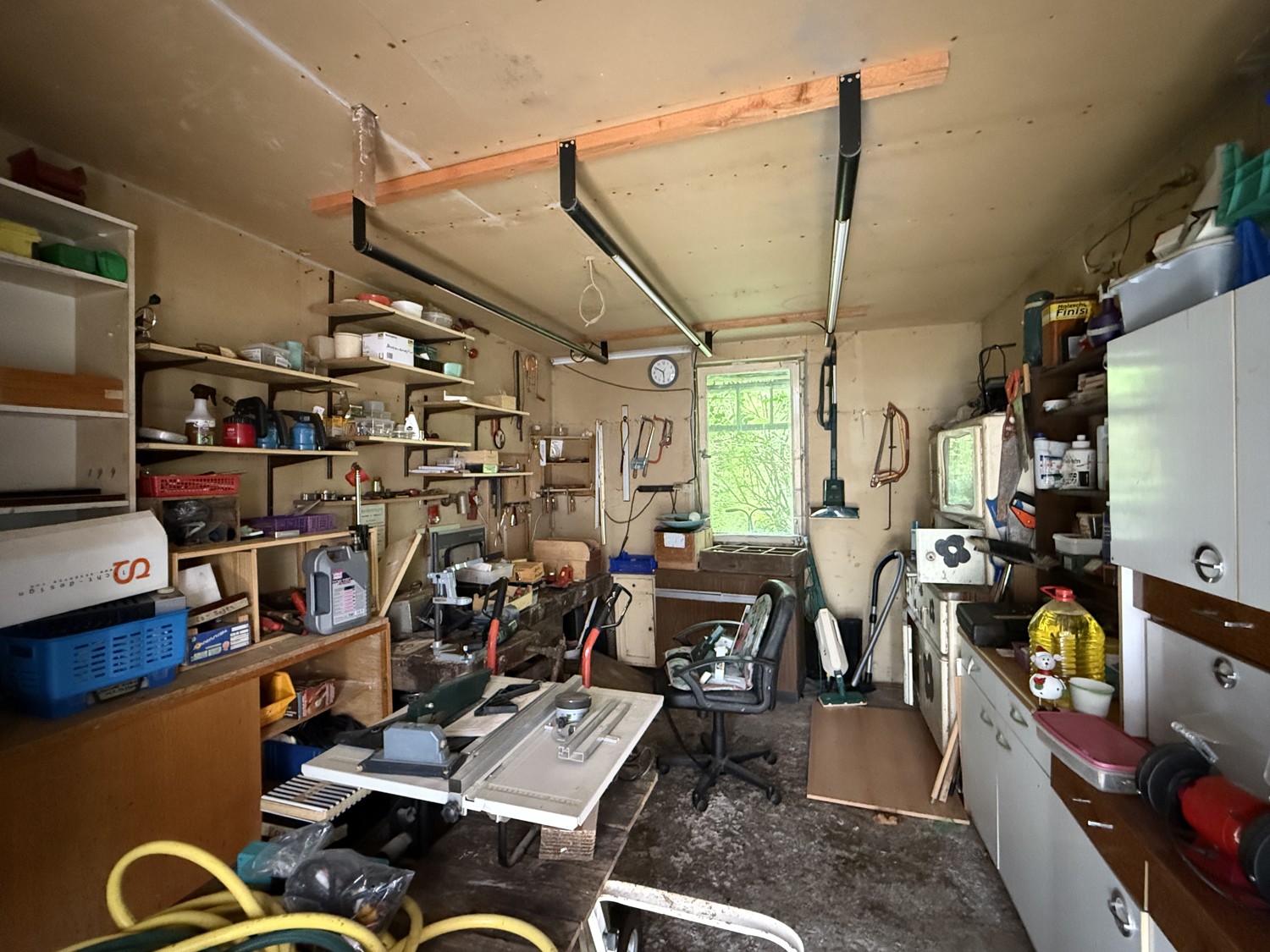 Werkstatt im Schuppen