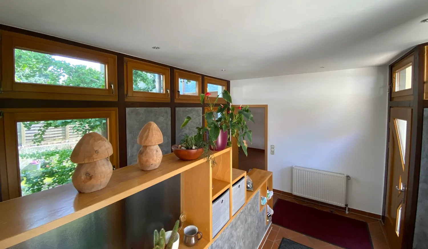 Flur zum Wohnbereich