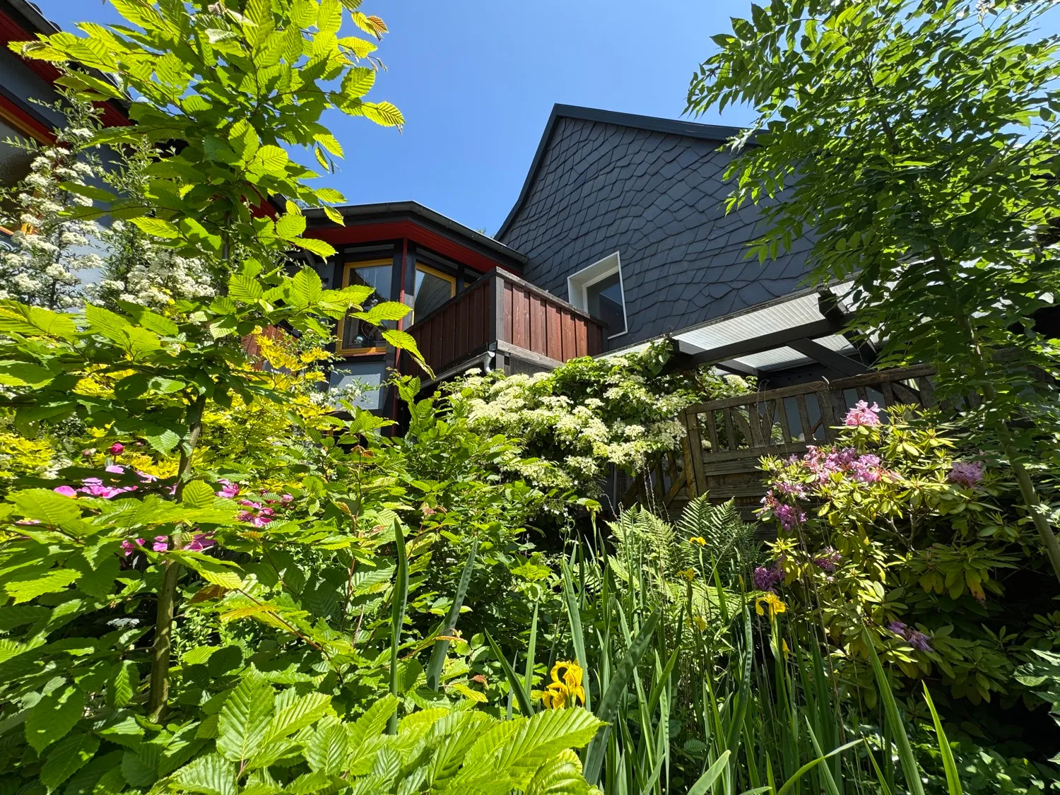 Idyllisch und Charmant - Einfamilienhaus mit vielen Möglichkeiten, tollem Blick und drei Garagen