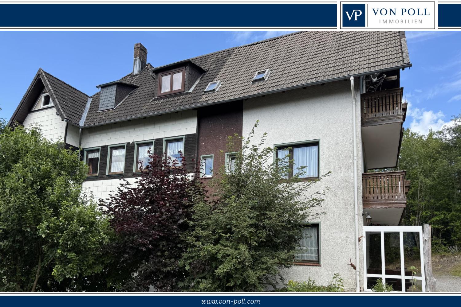 Interessantes Appartementhaus mit Garagen und Stellplätzen in Bestlage von Altenau