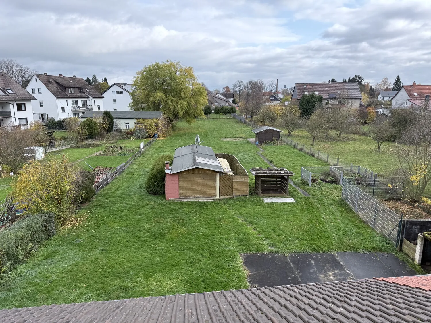 Außen Garten vom Haus