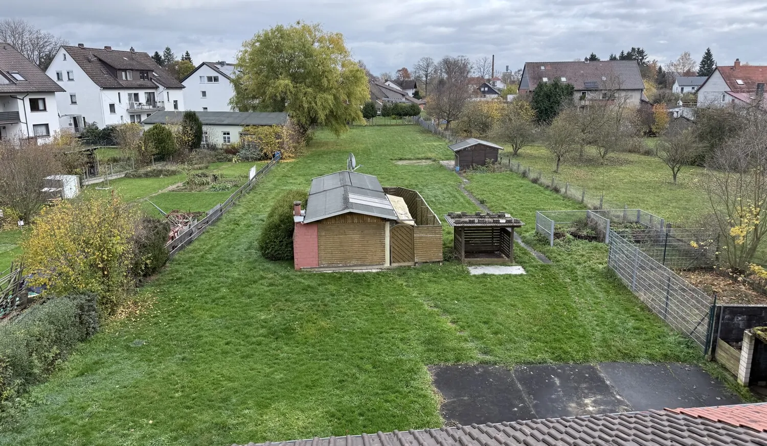 Außen Garten vom Haus