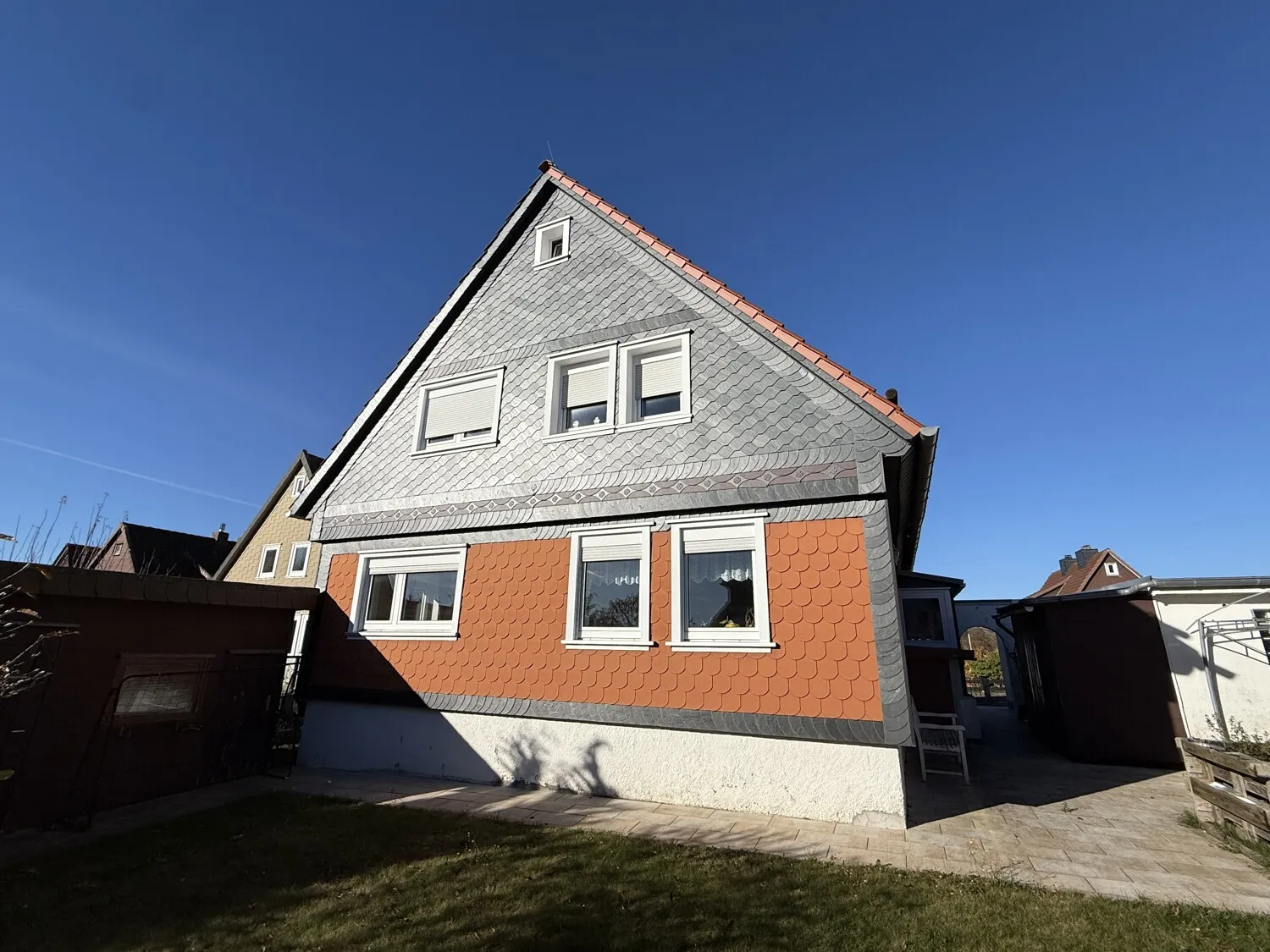 Außenansciht vom Garten aus