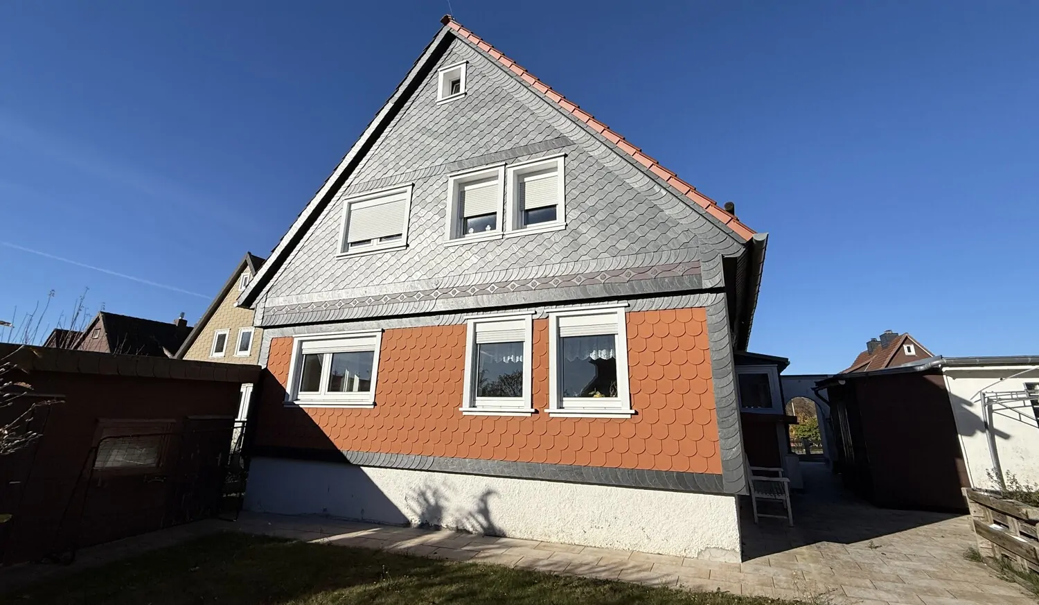 Außenansciht vom Garten aus