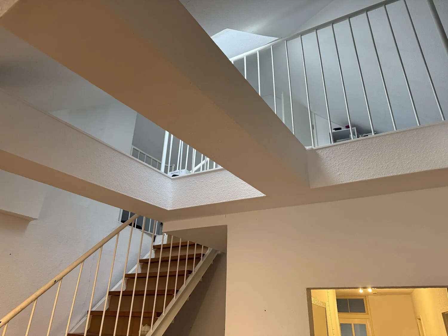 Treppe Wohnzimmer -Dachraum