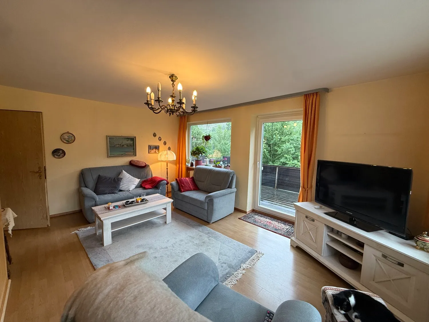 Wohnzimmer Erdgeschosswohnung