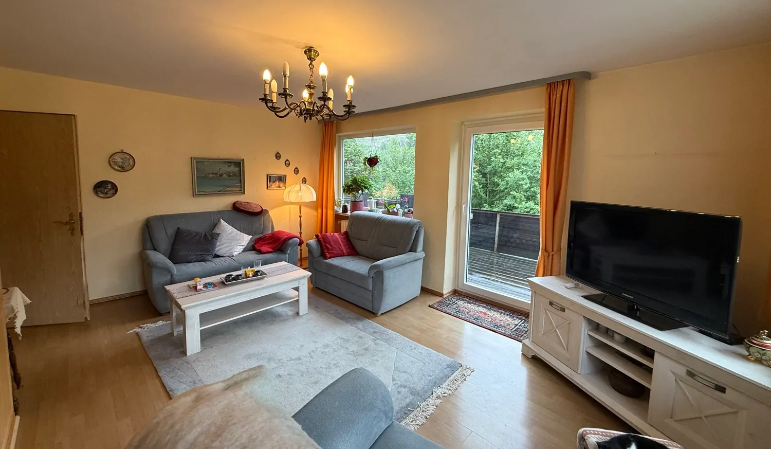 Wohnzimmer Erdgeschosswohnung