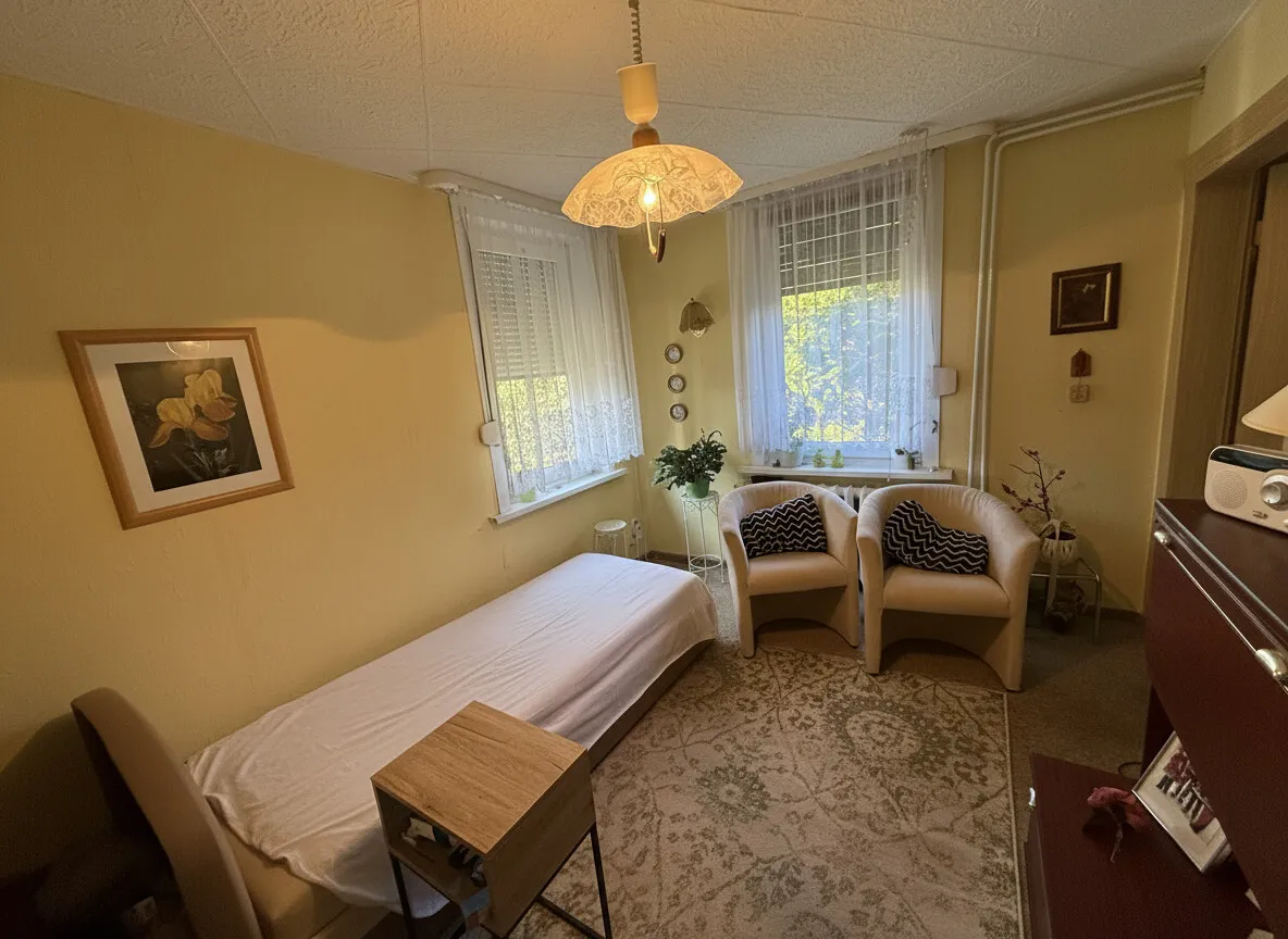 Durchgangszimmer EG. Neu