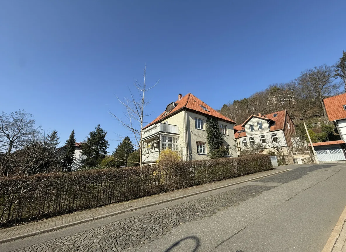 Ansicht von der Straße