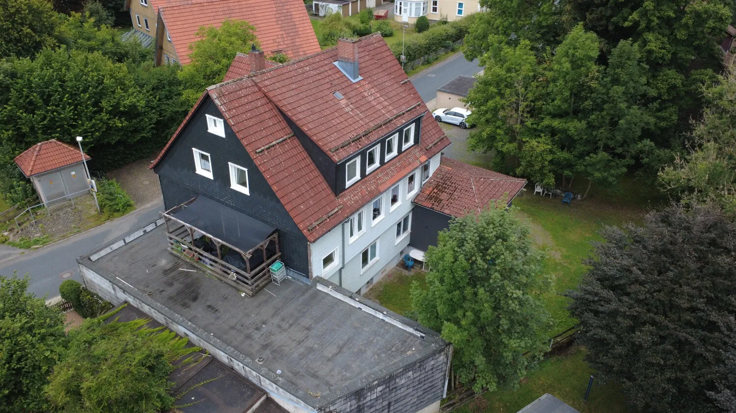 Rück/ Seitenansicht