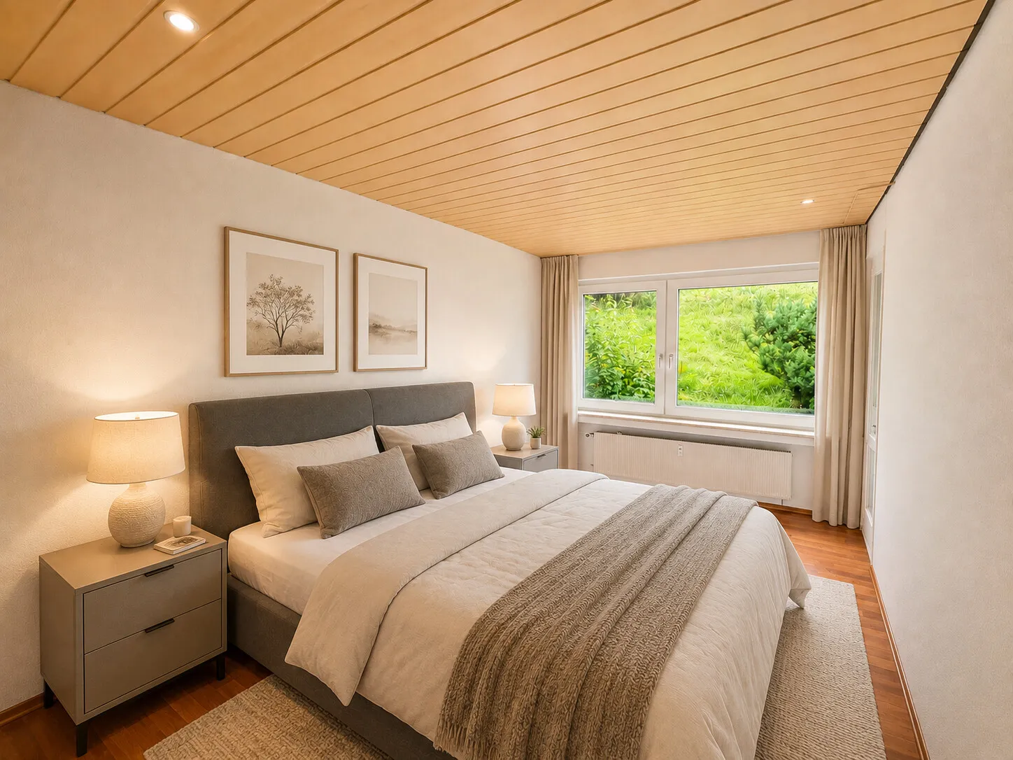 Schlafzimmer visualisiert