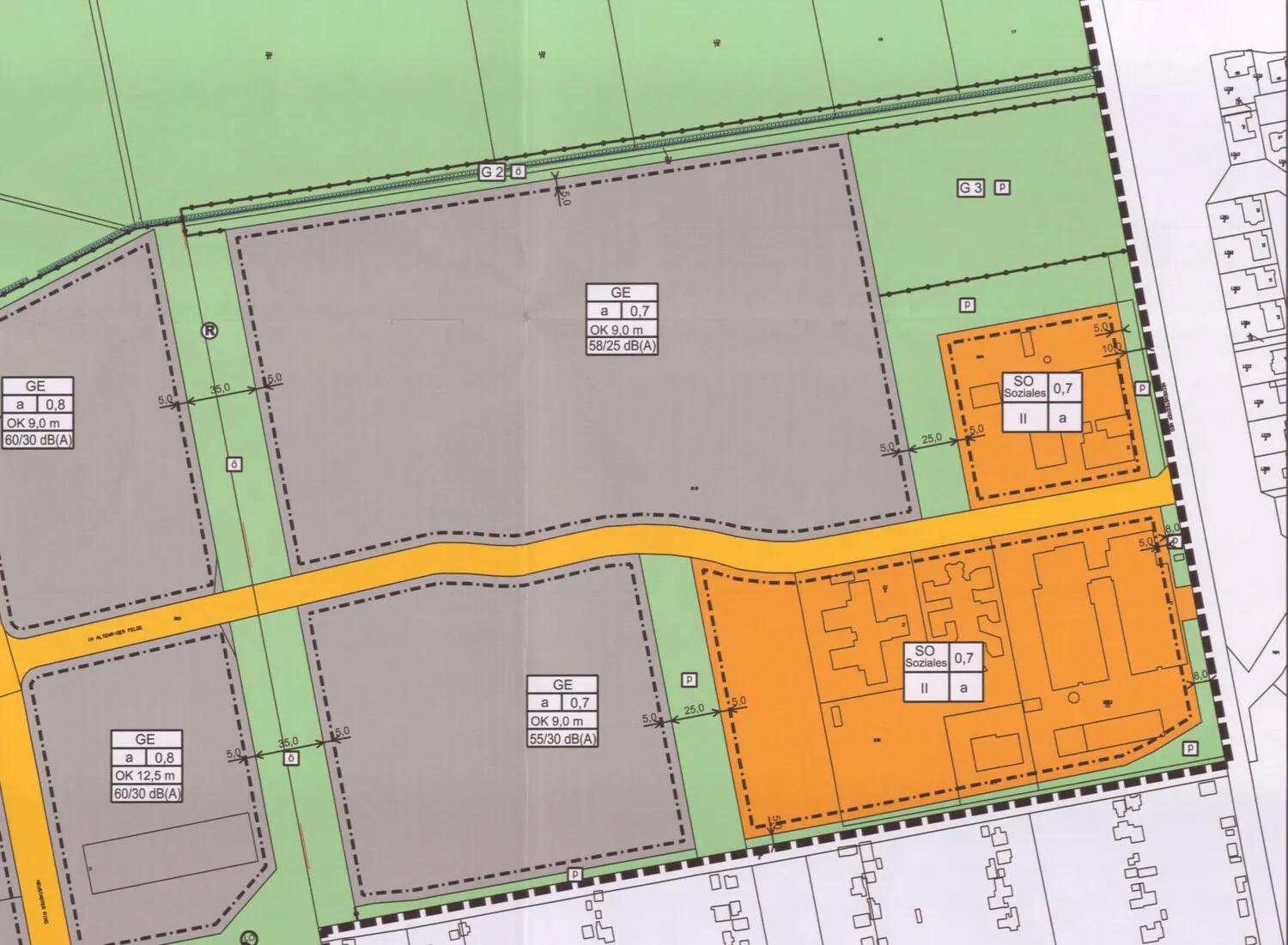 Gewerbegrundstück  mit ca. 62.237 m²,  im Industrie- und Gewerbepark Nord - West