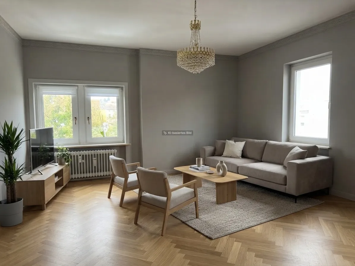 Wohnzimmer - KI basiert