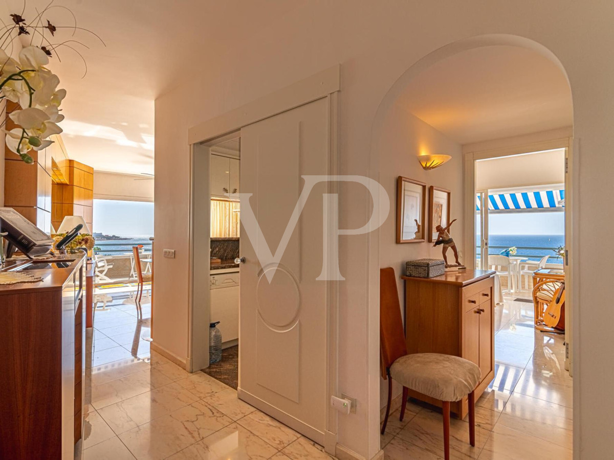 Magnificent penthouse with fantastic sea views in Puerto Colón