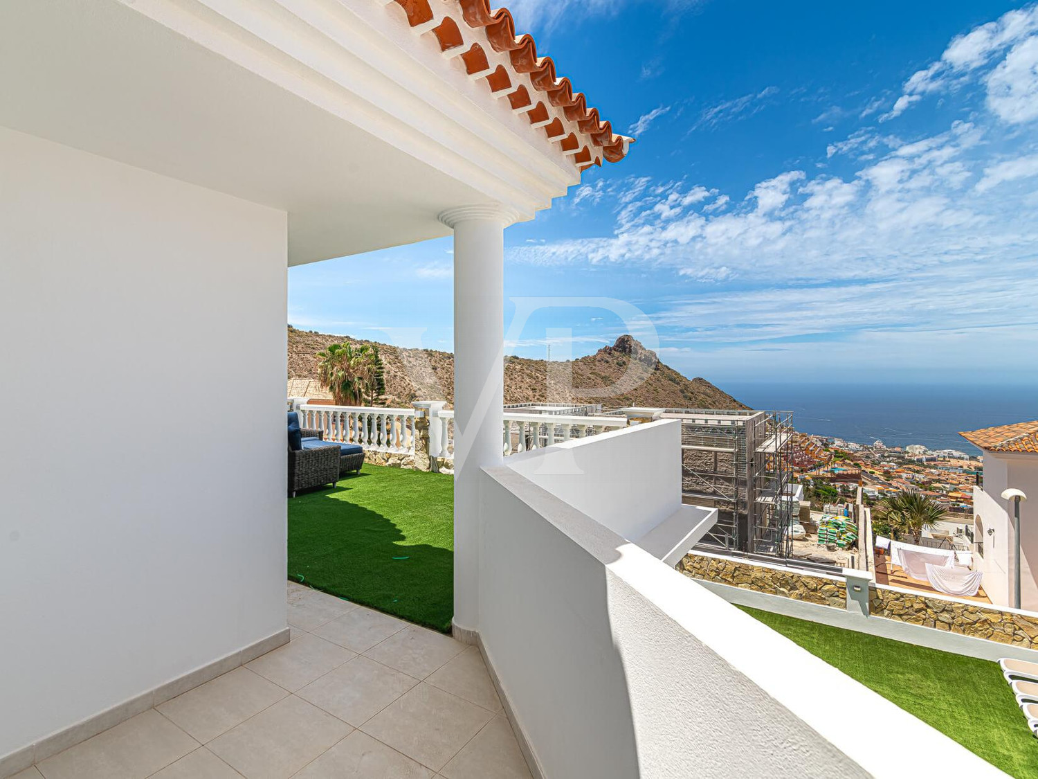 Helle moderne Luxusvilla mit  Meerblick in Roque del Conde