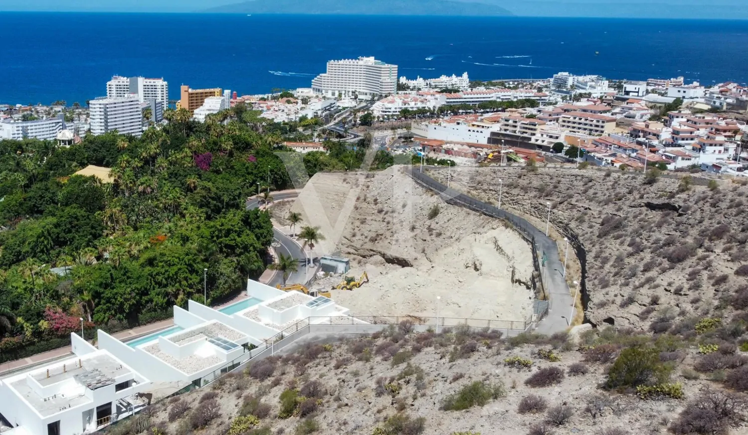 Neubauvilla mit atemberaubendem Meerblick in Caldera del Rey