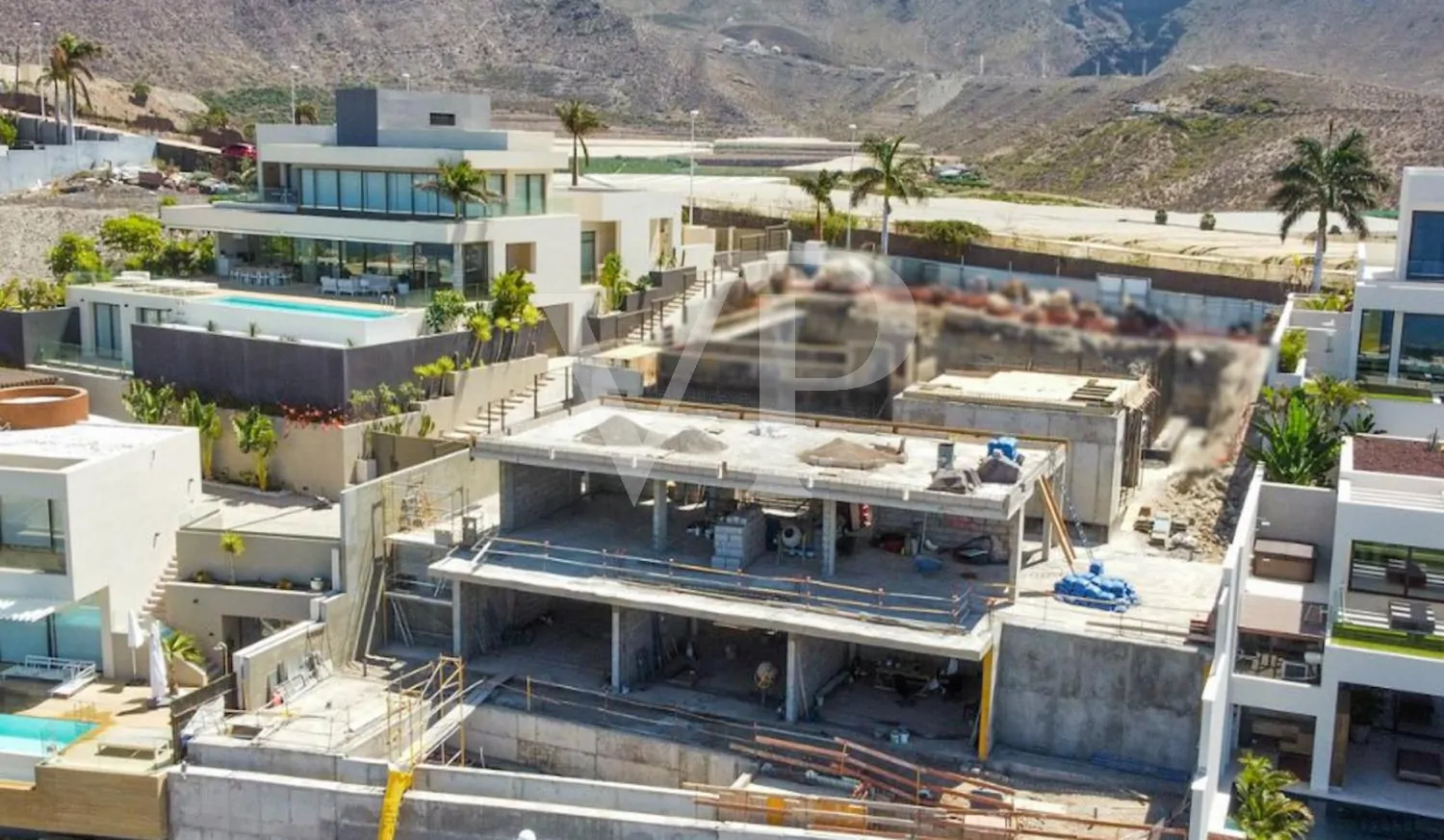 Neubauvilla mit atemberaubendem Meerblick in Caldera del Rey