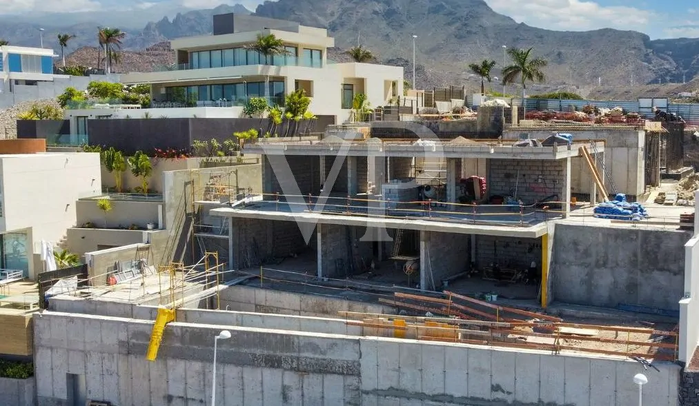 Neubauvilla mit atemberaubendem Meerblick in Caldera del Rey