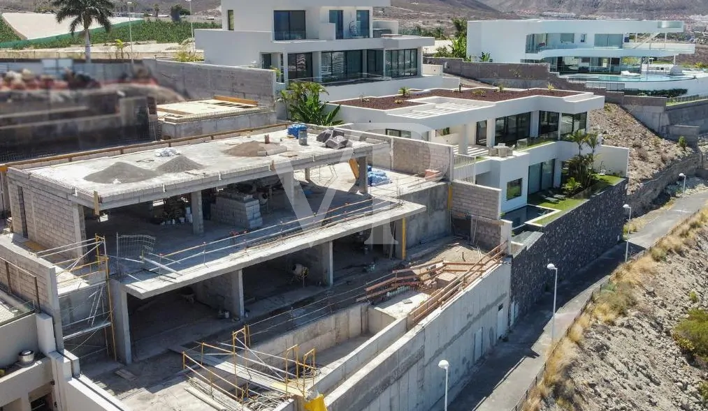 Neubauvilla mit atemberaubendem Meerblick in Caldera del Rey
