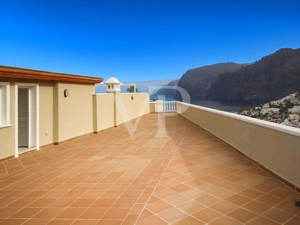 Penthouse with breathtaking views in Los Gigantes