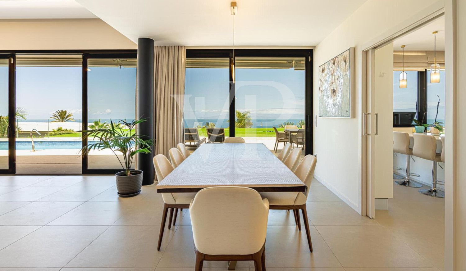 Exklusive Design-Villa mit Luxusausstattung und Traumblick auf das Meer