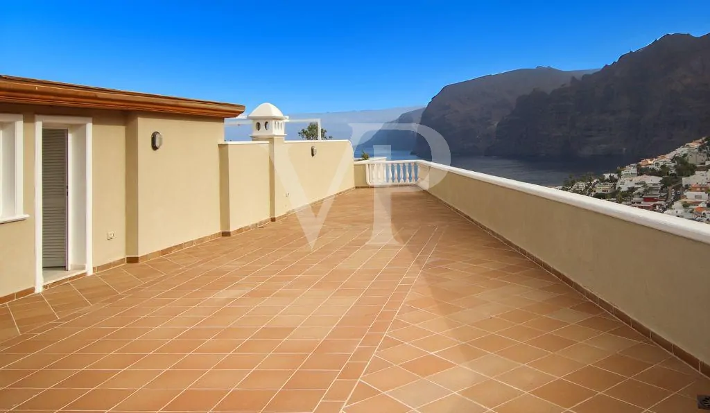 Penthouse with breathtaking views in Los Gigantes