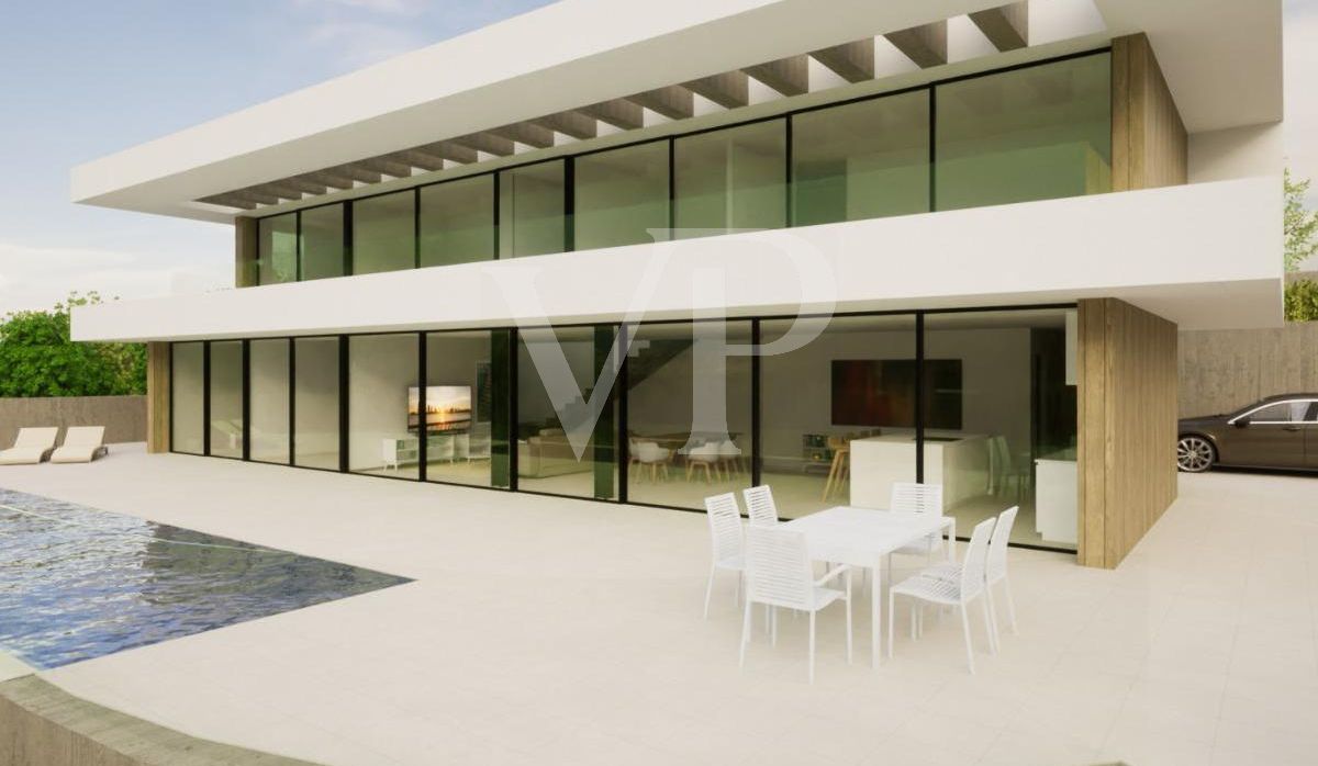 Corner plot with project and license in Roque del Conde