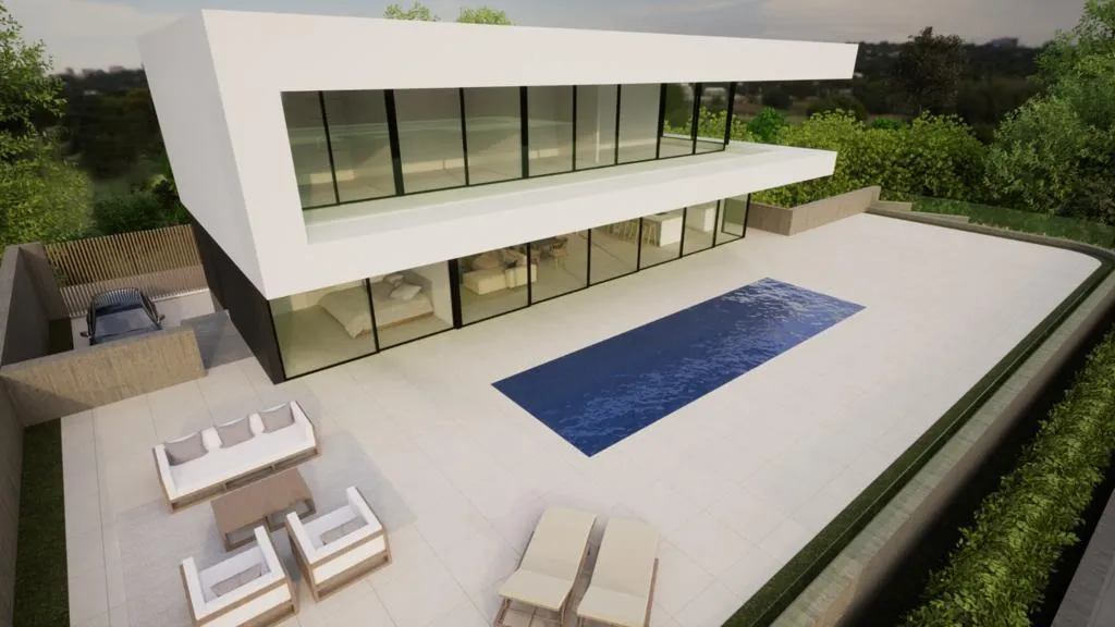 Eckgrundstück mit Projekt und Lizenz in Roque del Conde