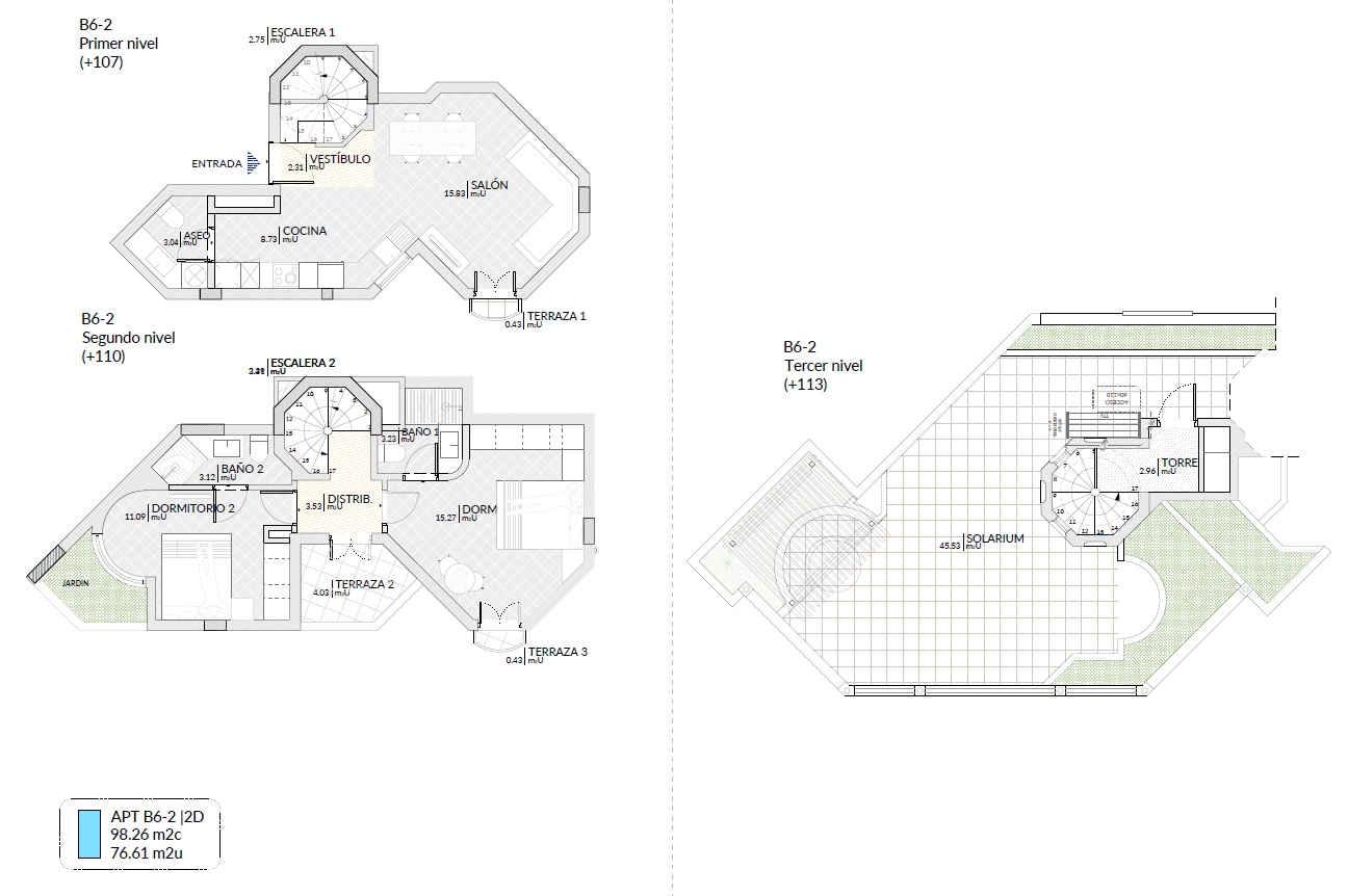 Apartamentos de Dos Habitaciones de Alta Calidad en Atanaus Suites