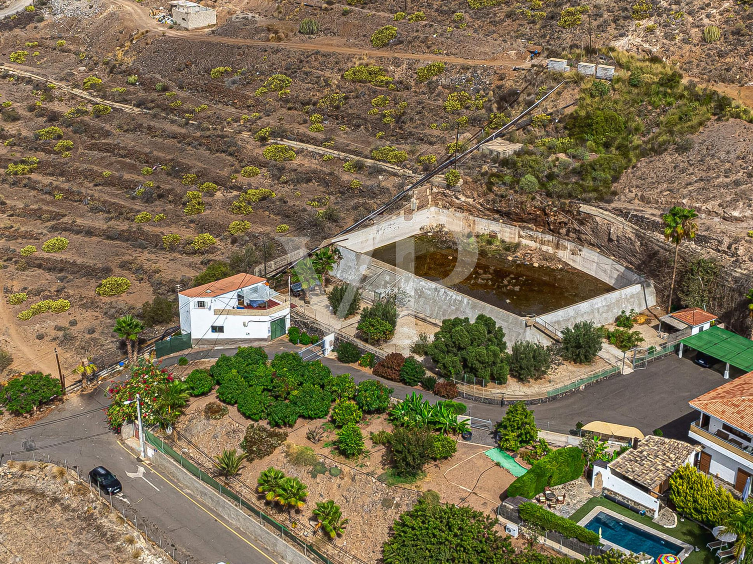 Idílica finca en Tenerife sur con vistas al mar