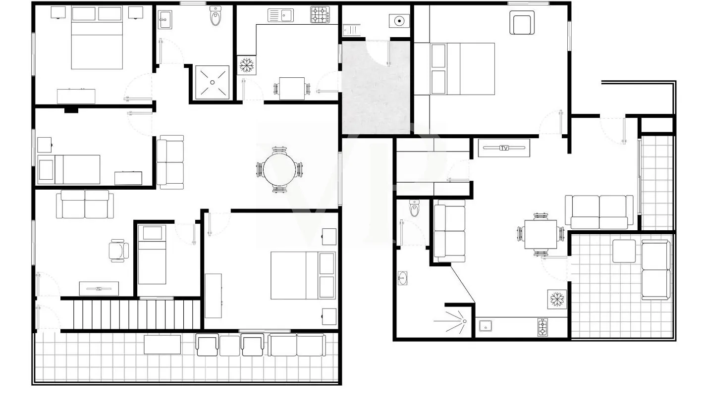 Luxusvilla mit privatem Pool und Meerblick in Rokabella