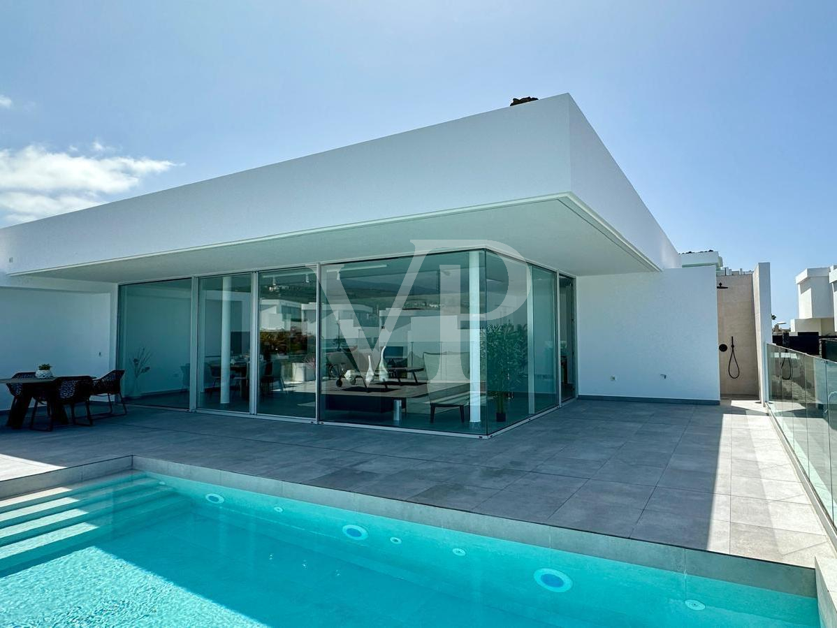 Luxury villa with private pool and ocean views in Rokabella, Adeje