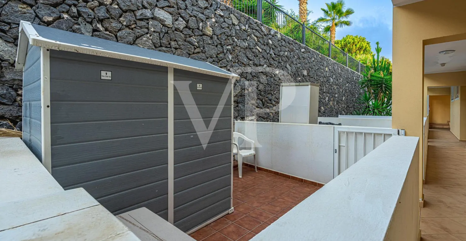 Bezaubernde Erdgeschosswohnung mit schönen Blick in Playa Paraiso