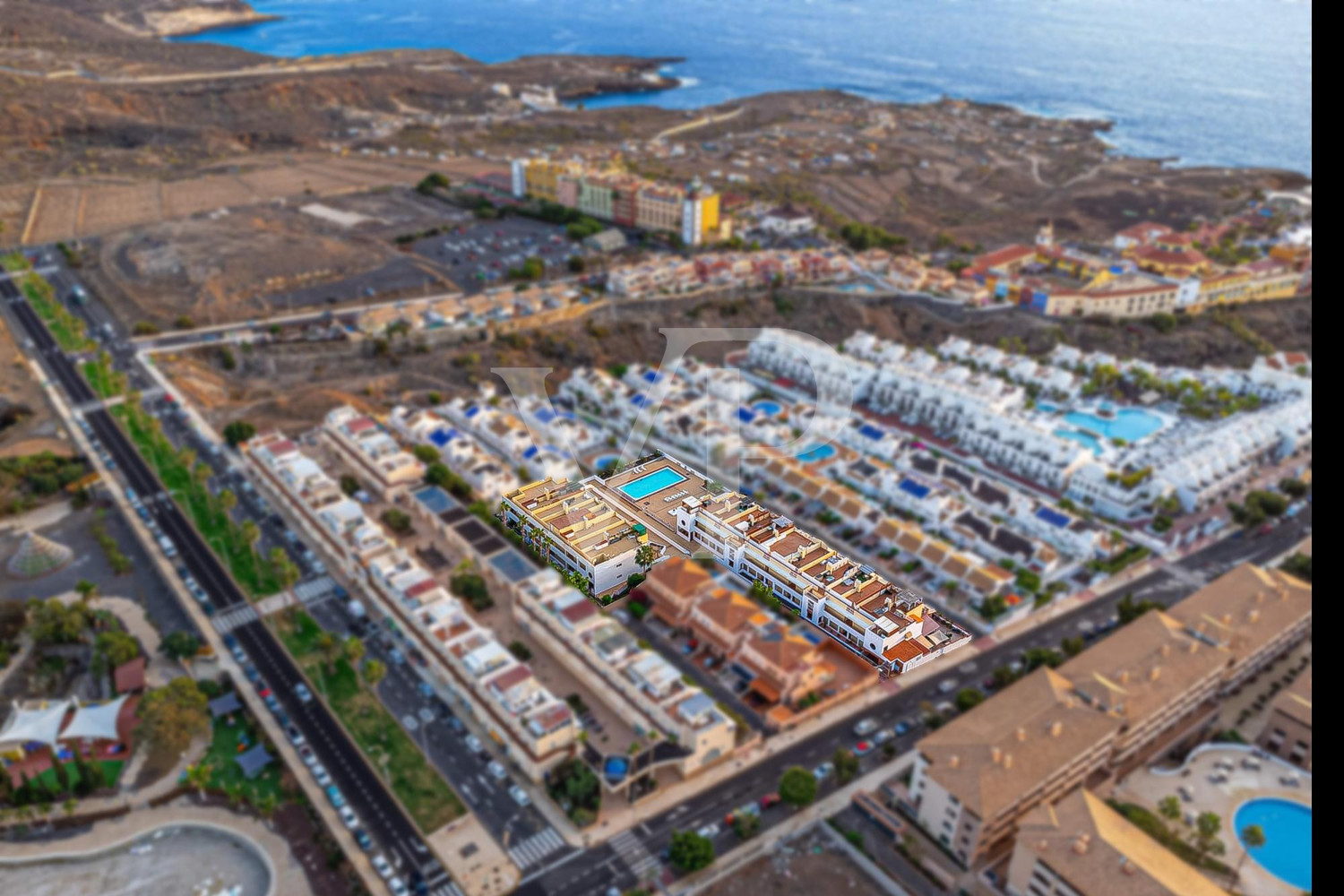 Bezaubernde Erdgeschosswohnung mit schönen Blick in Playa Paraiso