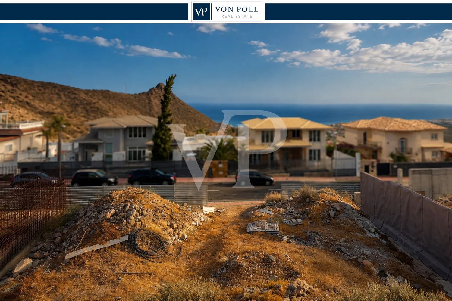 Exklusives Baugrundstück mit genehmigtem Luxusvillenprojekt in Roque del Conde