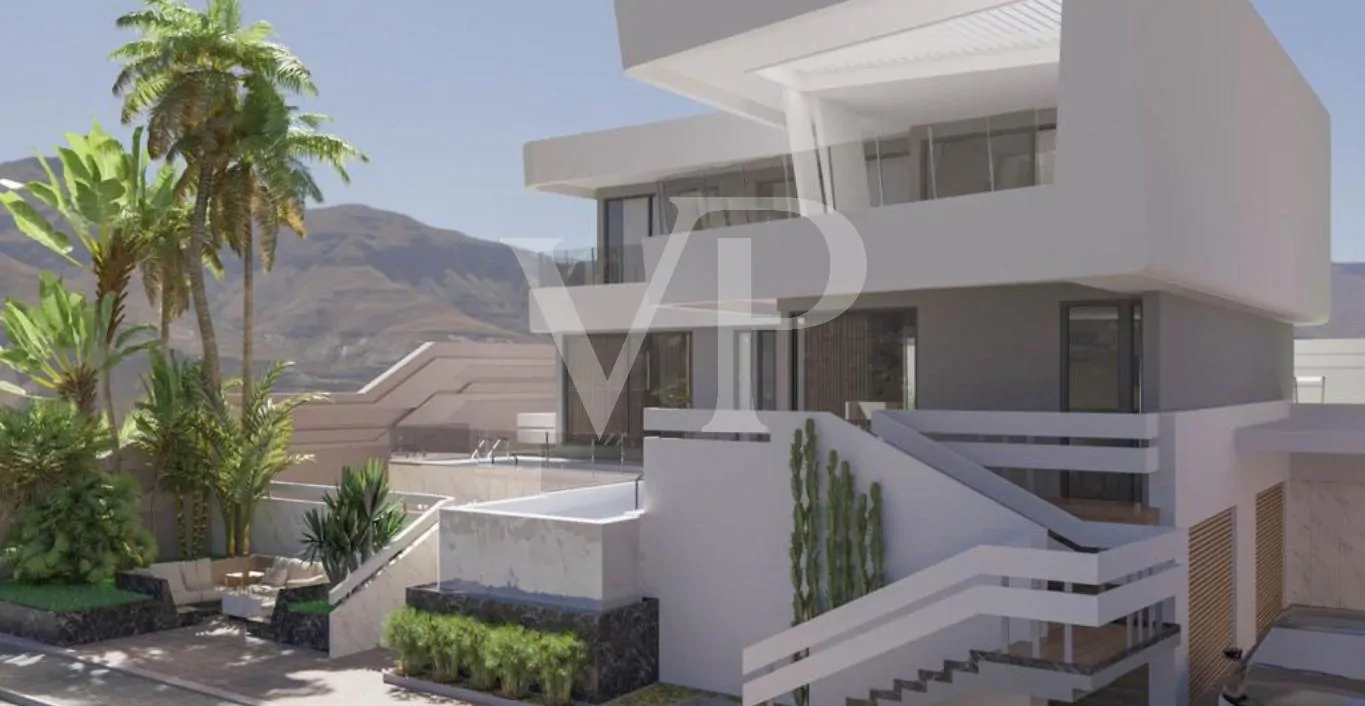 Exklusives Baugrundstück mit genehmigtem Luxusvillenprojekt in Roque del Conde