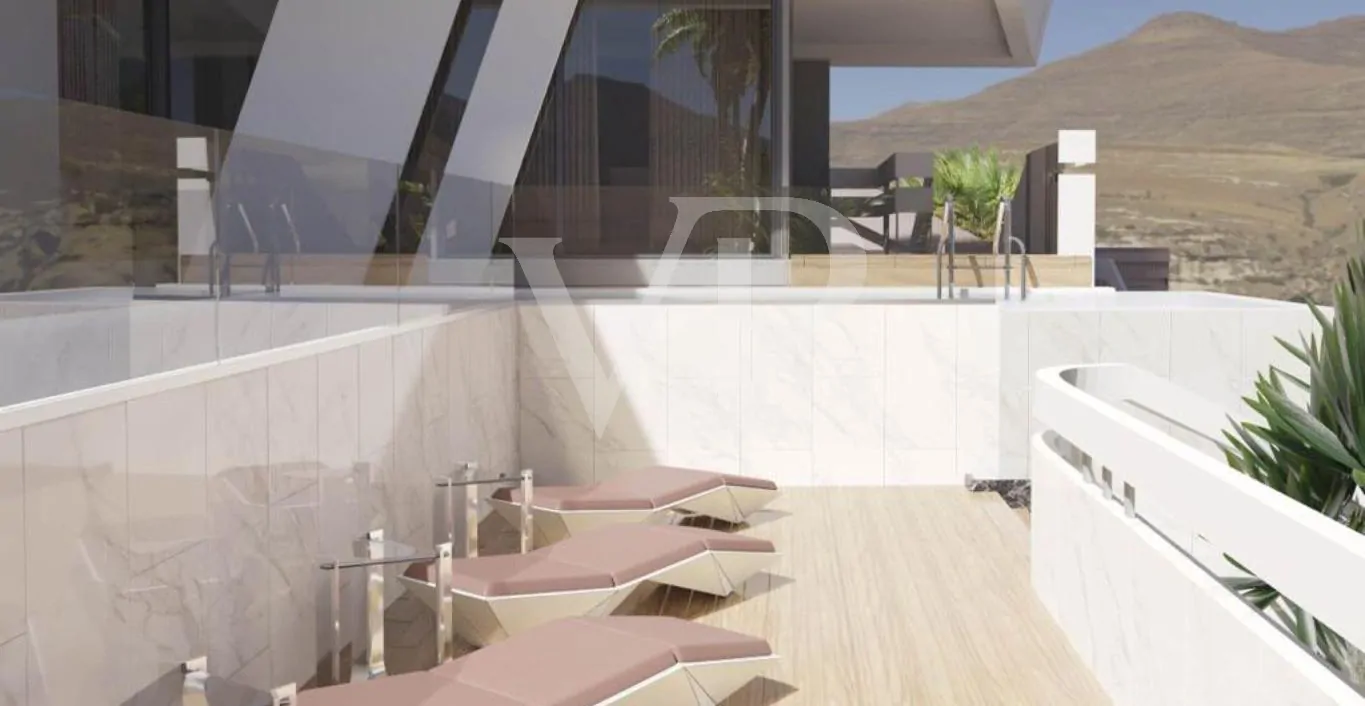 Exklusives Baugrundstück mit genehmigtem Luxusvillenprojekt in Roque del Conde