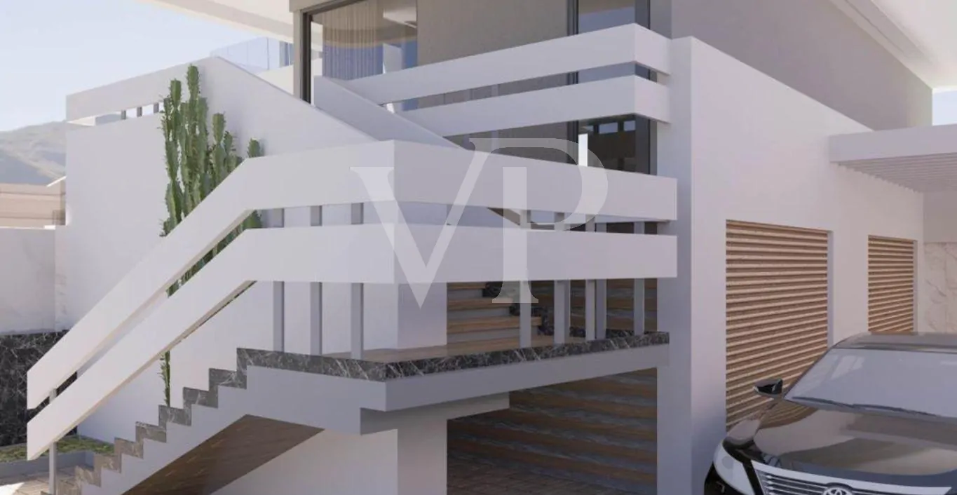 Exklusives Baugrundstück mit genehmigtem Luxusvillenprojekt in Roque del Conde