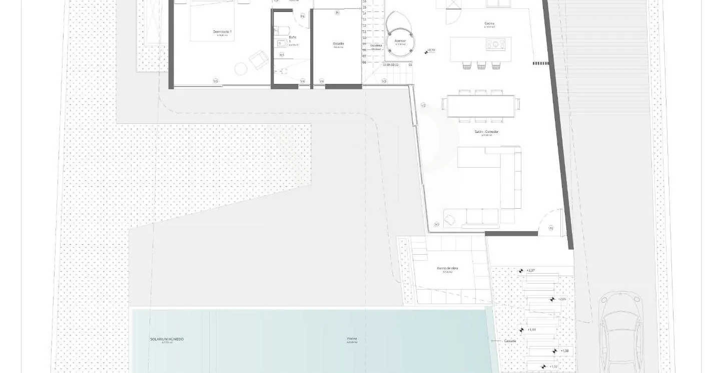Exklusives Baugrundstück mit genehmigtem Luxusvillenprojekt in Roque del Conde
